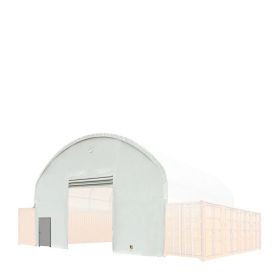 Front End Wall Kit, Compatible with TMG-DT4041C and DT4041CF container shelters installed with the standard height containers (8'6"), TMG-DT40FW8